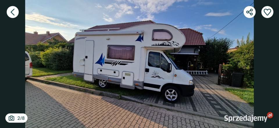 Fiat Ducato Alkowa 6 osób 20HDi 120 zamiana zachodniopomorskie Dębno sprzedam