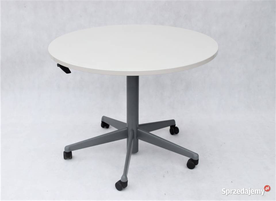 stolik Steelcase okrągły regwysokość meble Leszno