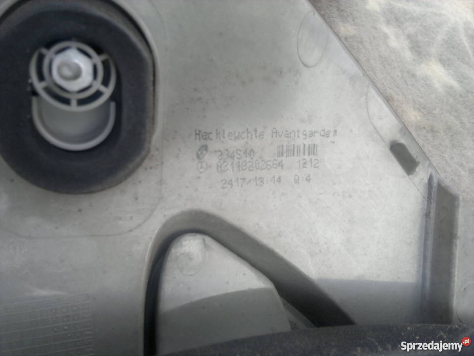 Mercedes 211 lampy tył lifcie Oryginał stan osobowe Przemków