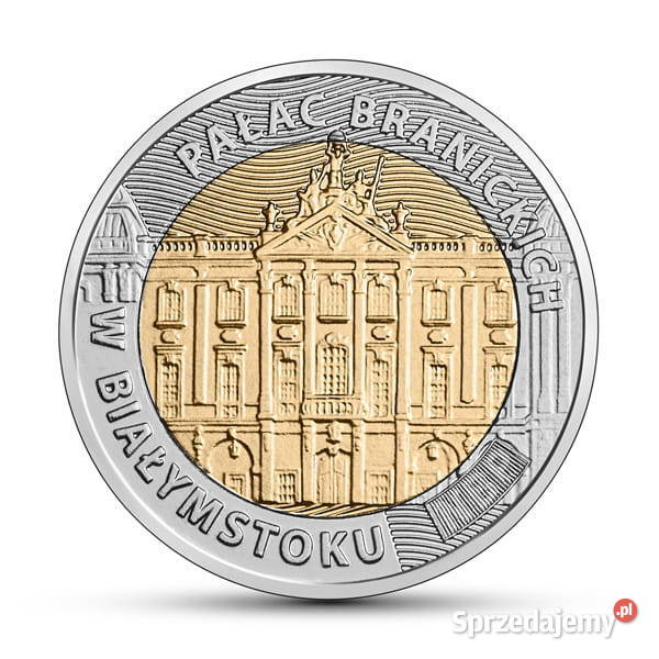 Moneta 5 Pałac Branickich w Białymstoku