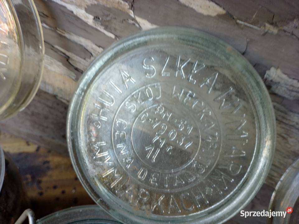 Słoiki butelki PRL kolekcja Jarosław