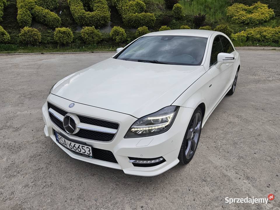 Mercedes CLS 350CDI 4Matic AMG V6 265 światła LED CLS podkarpackie Sanok