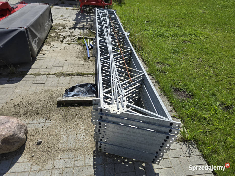 Konstrukcja garażu hali wiaty stalowej 8 m x 5 m Jarkowo