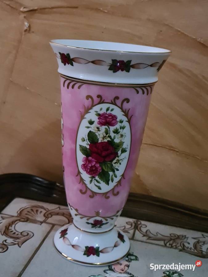 Wazon angielski sygnowany Przasnysz