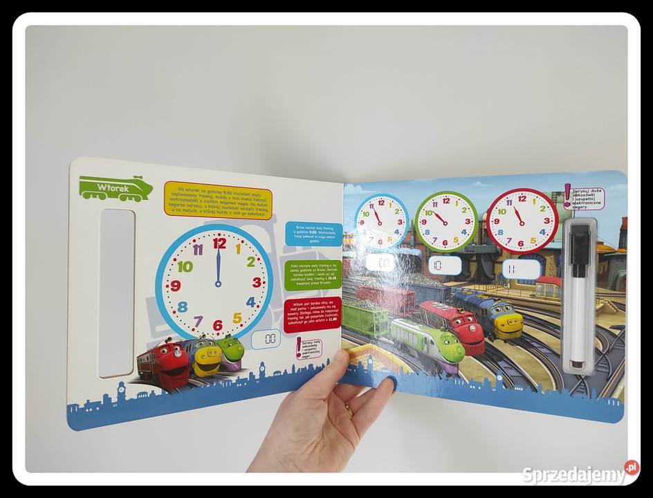 Pracowity tydzień ciuchciaków książeczka z Płock