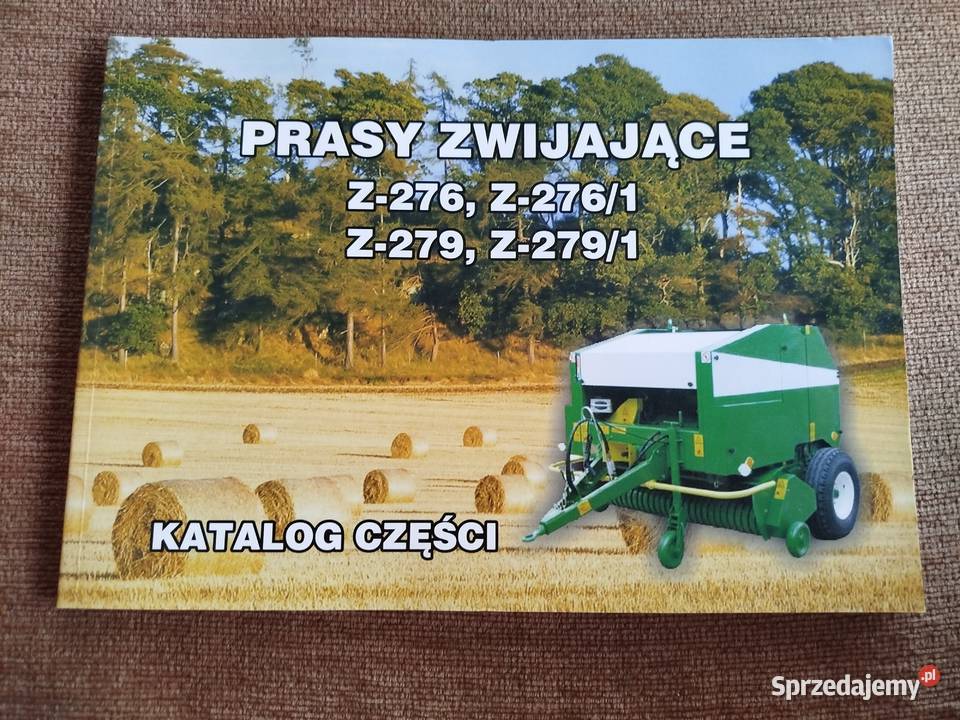 Katalog części zamiennych Sipma prasa zwijająca Lublin