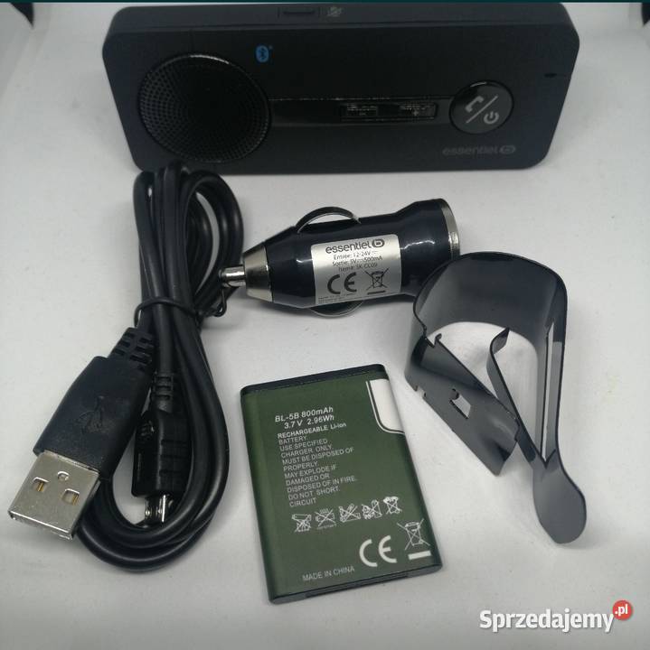 Zestaw głośnomówiący Bluetooth francuskiej firmy Zestawy głośnomówiące Kobylany