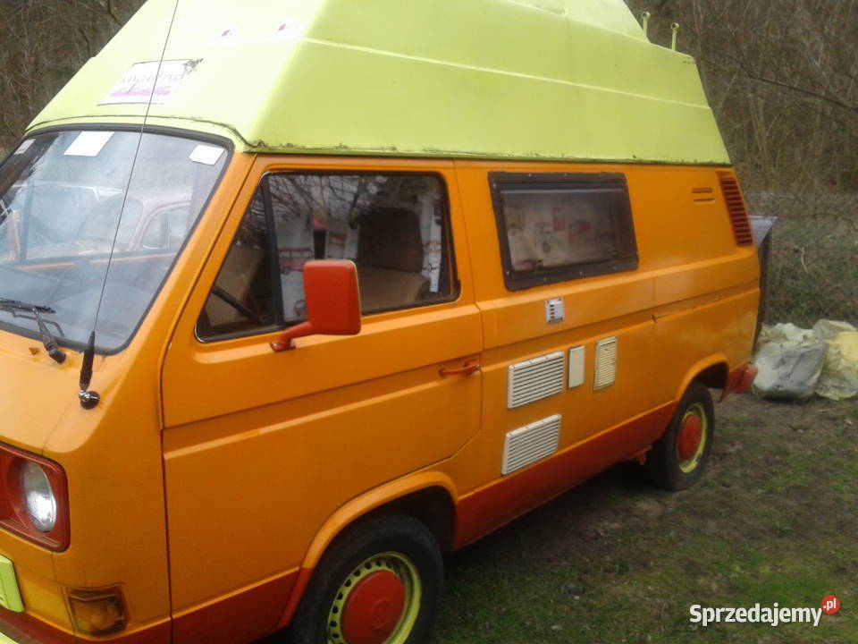 Kamper VW Transporter T3 Samochody osobowe Krosno Odrzańskie