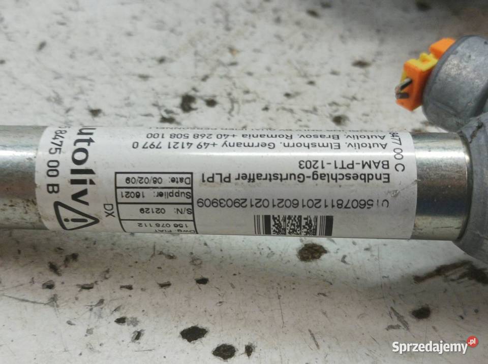 PAS BEZPIECZEŃSTWA PRAWY PRZÓD NAPINACZ Alfa Pasy bezpieczeństwa sprzedam