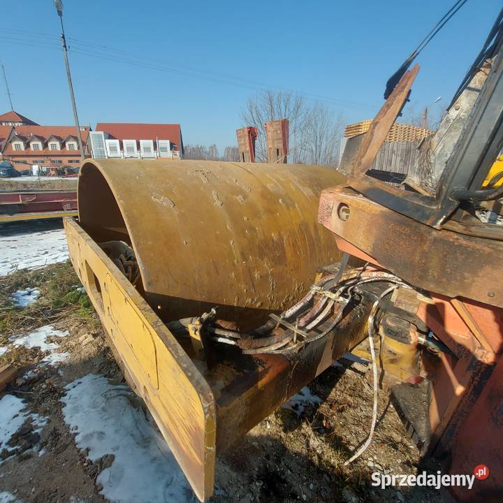 Walec Cat CS553E na części pożarze płaszcz Pozostałe Gołdap