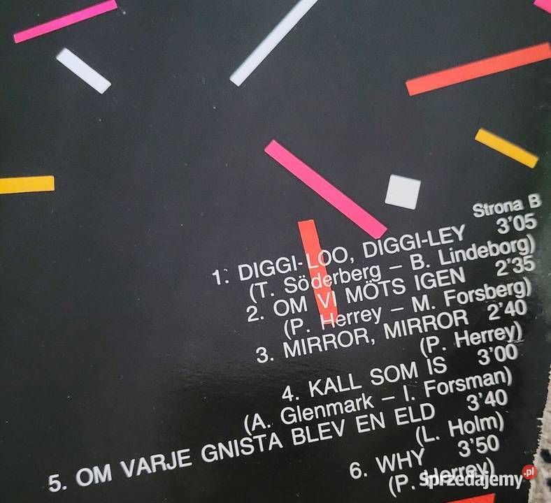 Herreys Grand Prix Eurovision 84 Sopot 85 płyta Chełmno