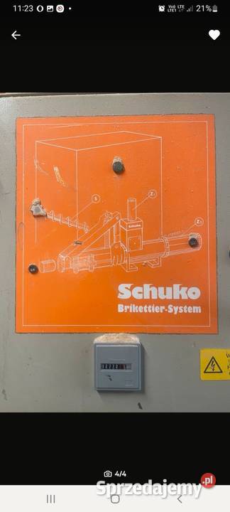 Brykieciarka Schuko compacto 1100 sprzedam