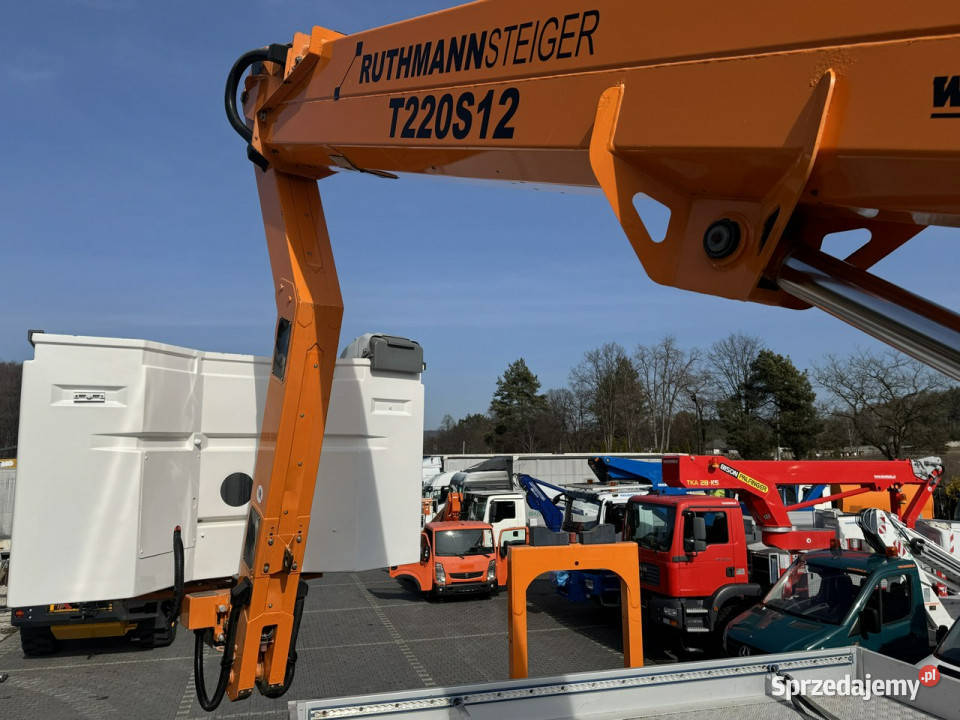 Mercedes Atego 1324 4x4 Zwyżka RUTHMANN STEIGER Widełki sprzedam