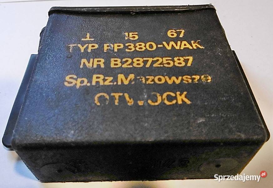 Regulator napięcia prądnicy PP380WAK 12V 16A DSV Ostrów Wielkopolski