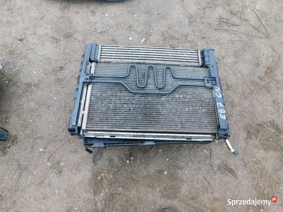 BMW E87 zestaw chłodnic ON WYSYŁKA sprzedam