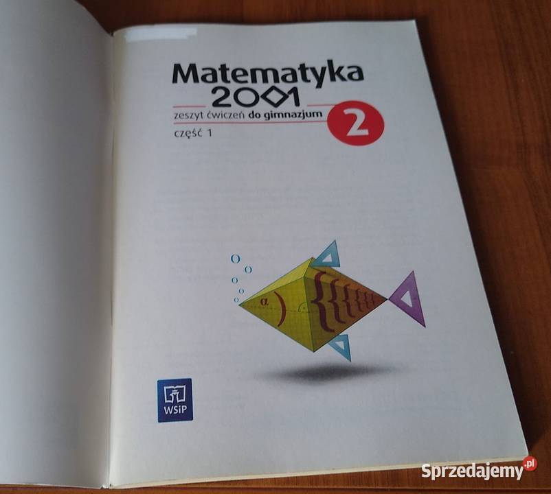 Matematyka 2001 2 Zeszyt ćwiczeń gimnazjum cz 1 miękka Gdańsk sprzedam