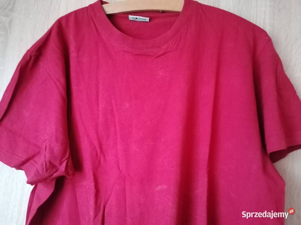 Podkoszulek Tshirt męski Flipper bordowyRozmiar Odzież codzienna Łódź sprzedam