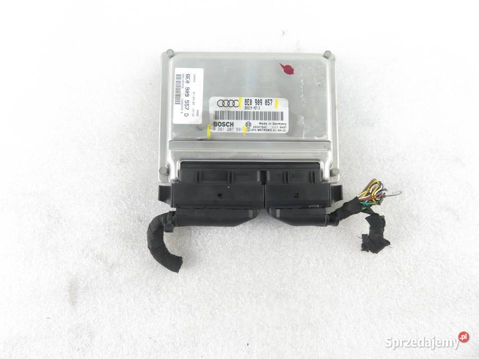 STEROWNIK AUDI A4 B6 20 ALT 8E0909057 0261207591 Komputery małopolskie