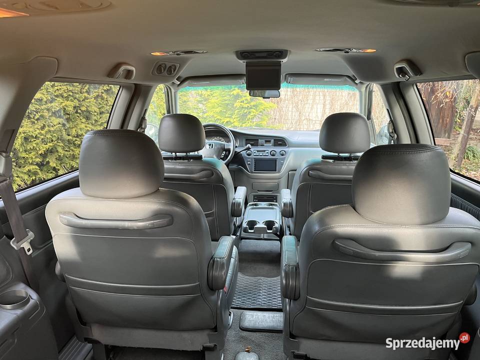 Honda Odyssey 35 2004 wersja liftingu skórzana tapicerka mazowieckie Warszawa