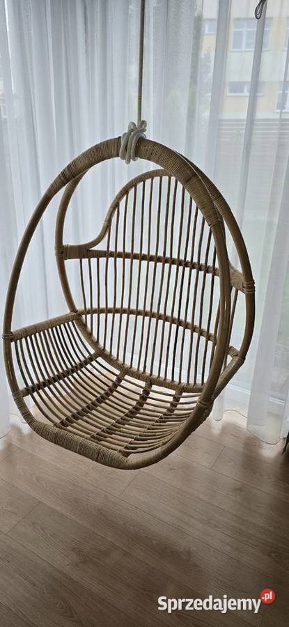 Ratanowy fotel wiszący Lębork