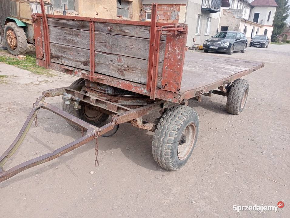Przyczepa wywrotka kaczka d35 Pieszyce sprzedam