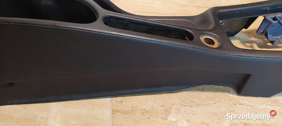 Tunel środkowy Peugeot 406 coupe obszyty skórą Kalety