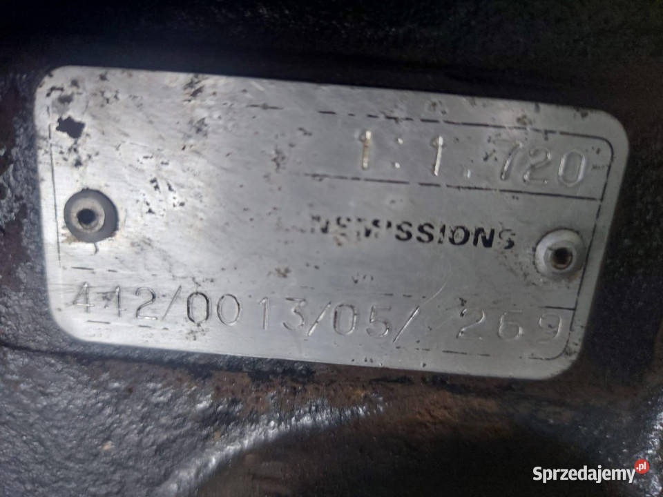 JCB 53170 53670 przekładnia stoźkowa spiralna