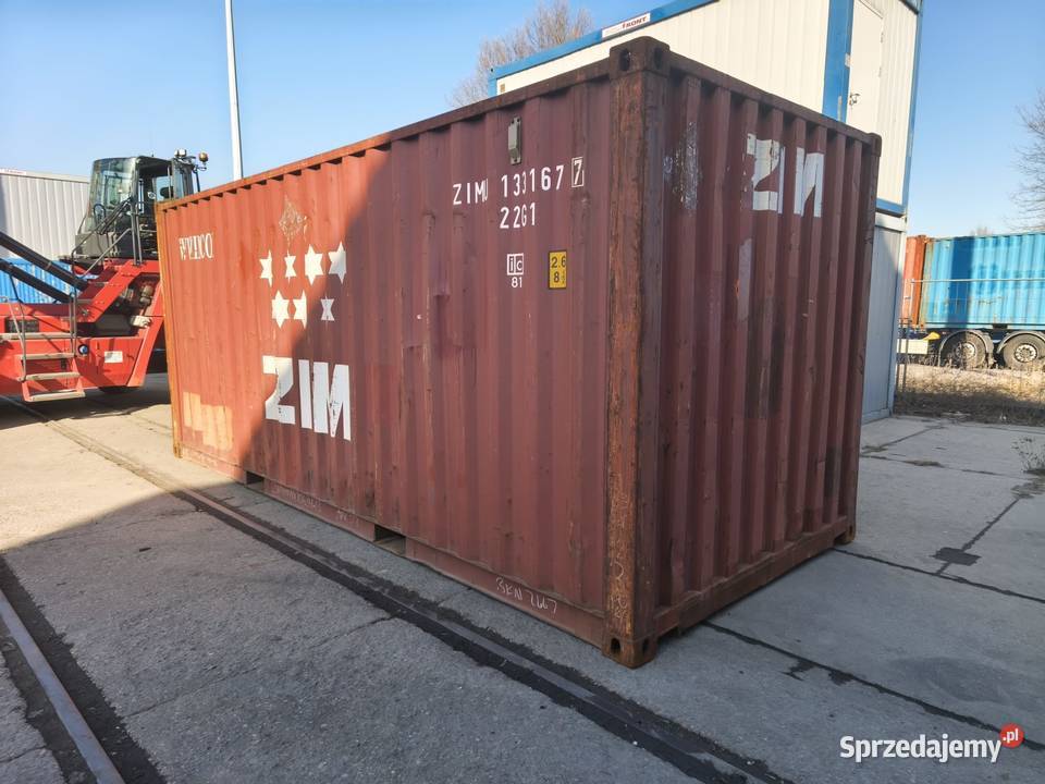 Kontener morski 6 metrowy 20 DV Pewny Kontener