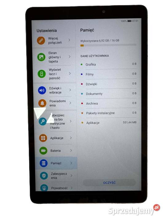 Tablet Huawei MatePad T10 97 2 GB 32 GB Tablety i palmtopy Elbląg