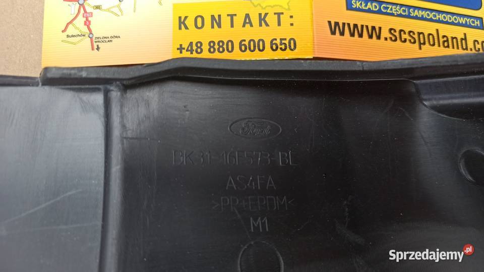 TRANSIT MK8 NADKOLE LEWE PRZÓD OSŁONA Trzciel