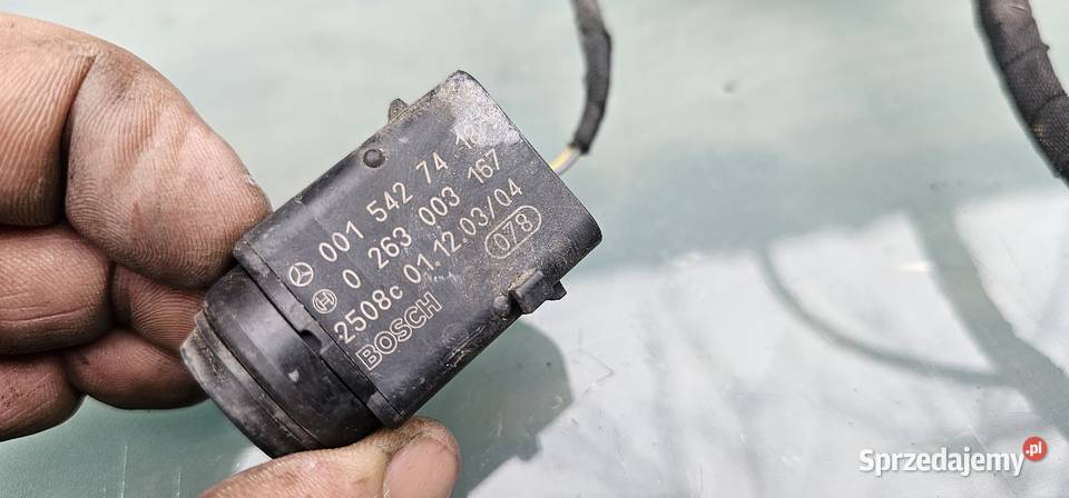 Wiązka pdc tył czujnik mercedes w210 0015427418 Rok produkcji 1999 wielkopolskie