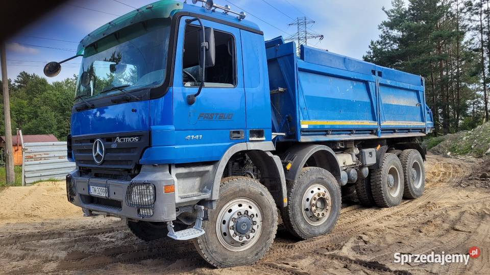 Mercedes actros 3 strony wywrót 8x6 Tomaszów Lubelski