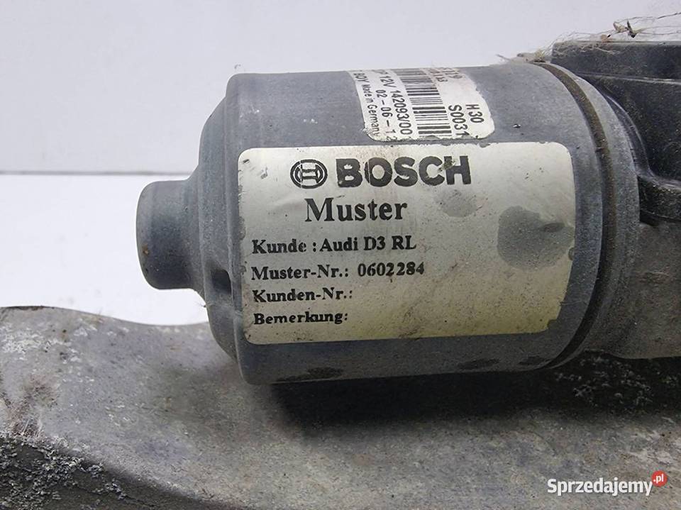 SILNIK WYCIERACZEK AUDI A8 D3 4E2955119 osobowe kujawsko-pomorskie Lipno sprzedam