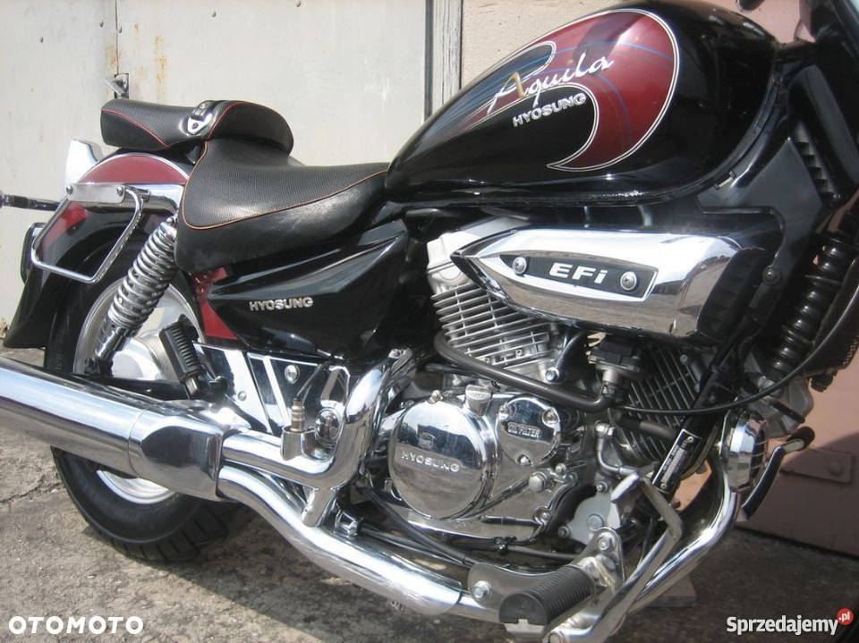 Hyosung GV Hyosung 250 na 125 kat B Aquila łańcuch kujawsko-pomorskie Inowrocław