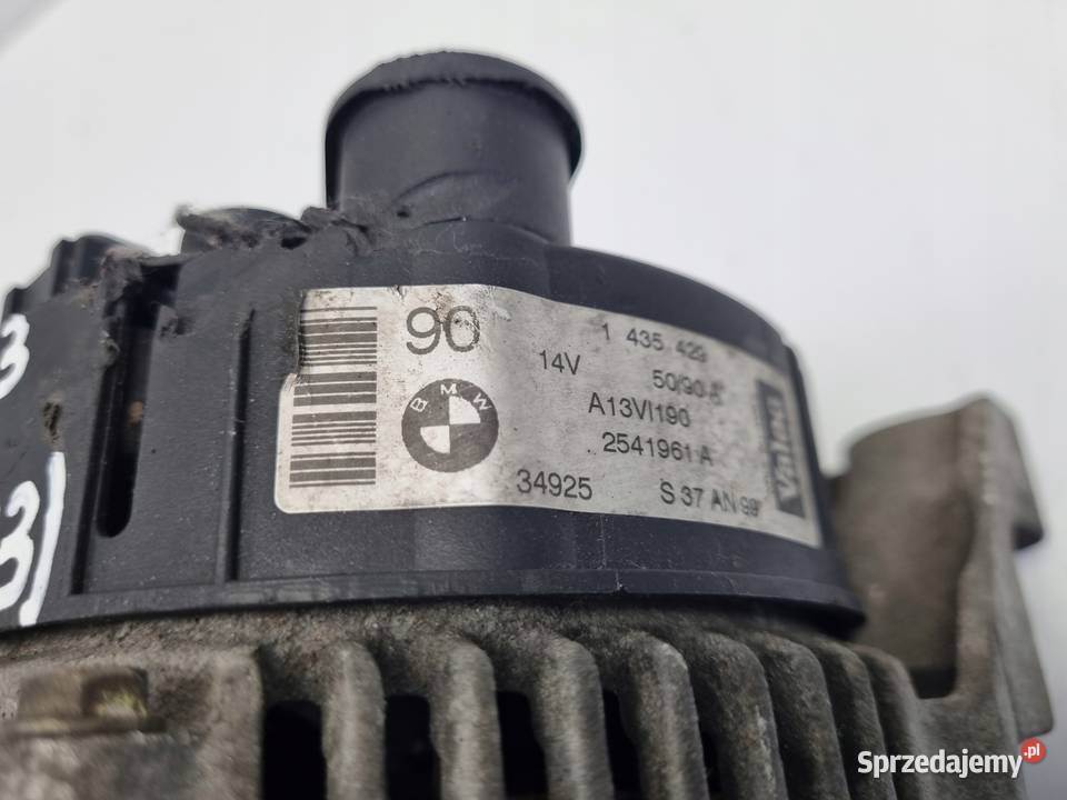 ALTERNATOR BMW E46 18 19 M43 1435429 valeo 90A Rudka