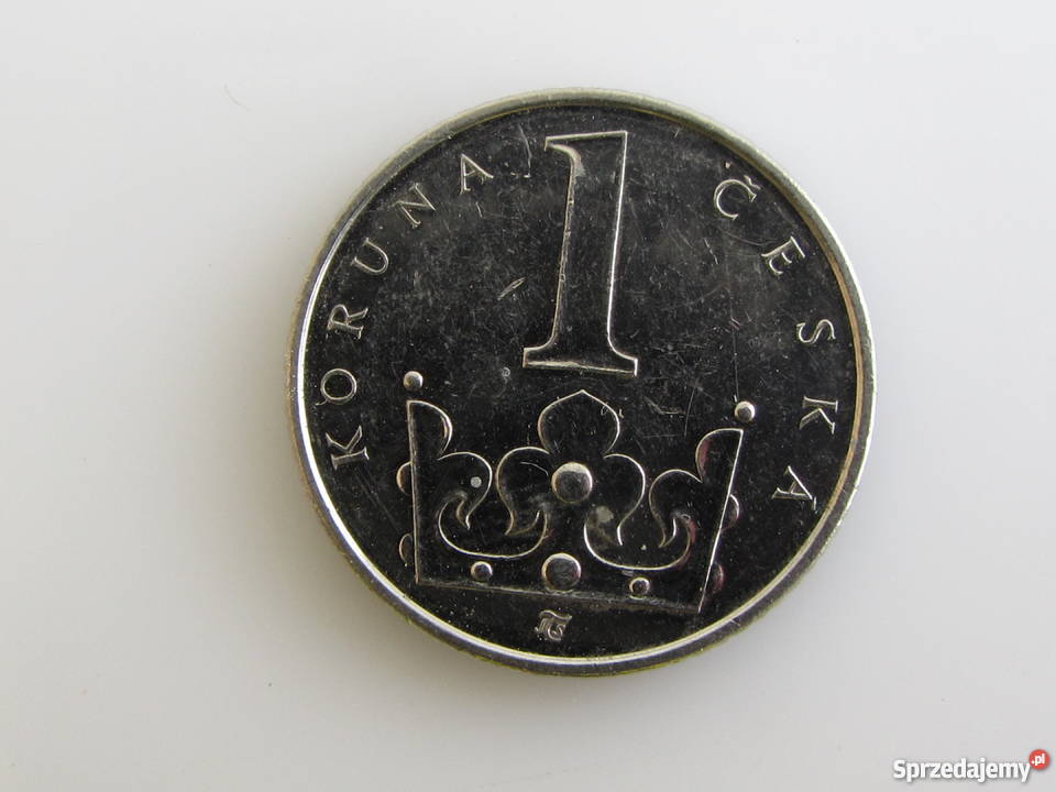 Moneta 1 Koruna Korona 2003 Czechy warmińsko-mazurskie Olecko sprzedam