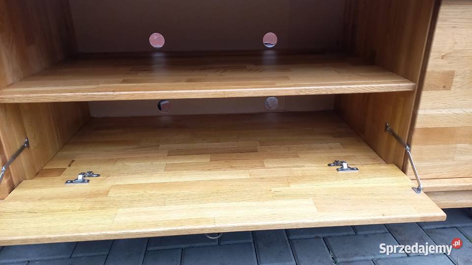Szafka RTV Komoda drewniana dębowa Szafka pod Komody Gawroniec sprzedam