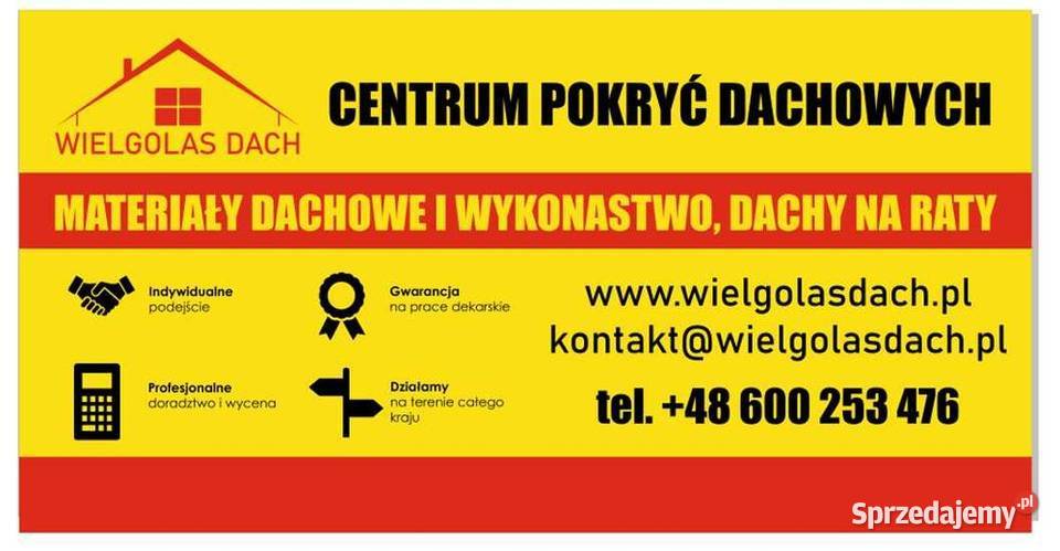 Praca współpraca ekipy dekarskie blacharskie Kołbiel