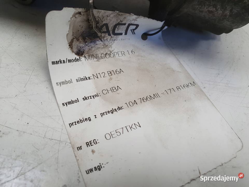 SPRĘŻARKA KLIMATYZACJI Mini Cooper R56 16 16V osobowe Chełm sprzedam