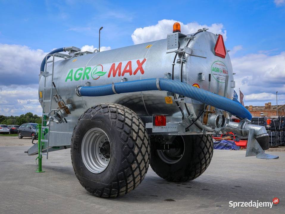 WYPRZEDAŻ NOWY Wóz Asenizacyjny AGRO 8000 L Beczkowozy Zielona Góra