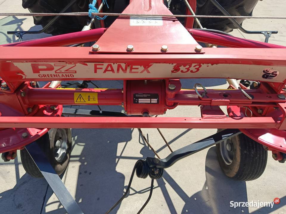 Przetrząsarka Fanex PZ Greenland 553 nieuszkodzony Niecew sprzedam