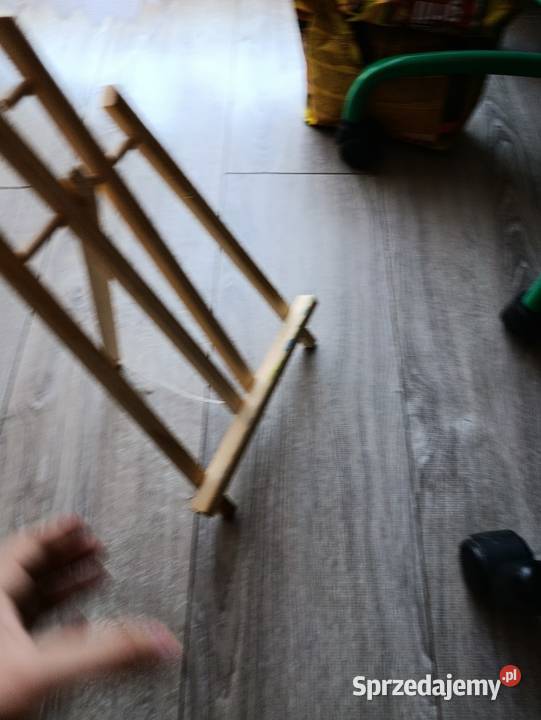 sztaluga mała drewniana malarska Poznań