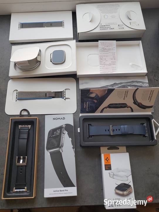 NOWY Apple Watch Ultra 49mm Titanium pasek Kobyłka