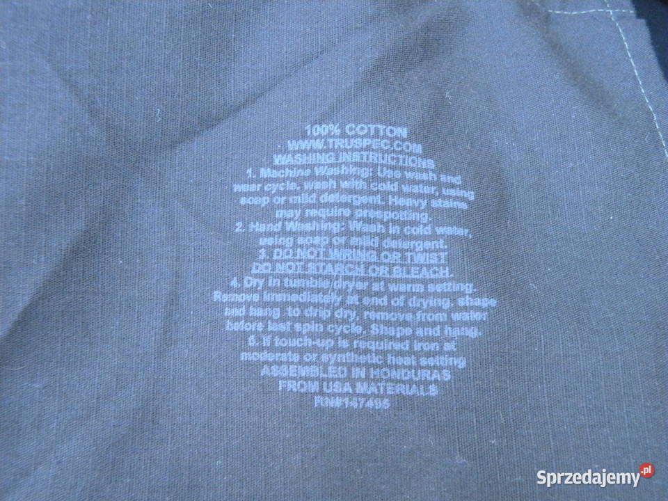 Spodnie BDU olive TRUSPEC small regular cotton Wrocław