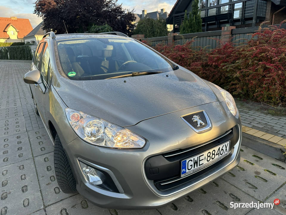 Peugeot 308 Znikomy przebieg 8 airbag tempomat elektryczne lusterka Wejherowo
