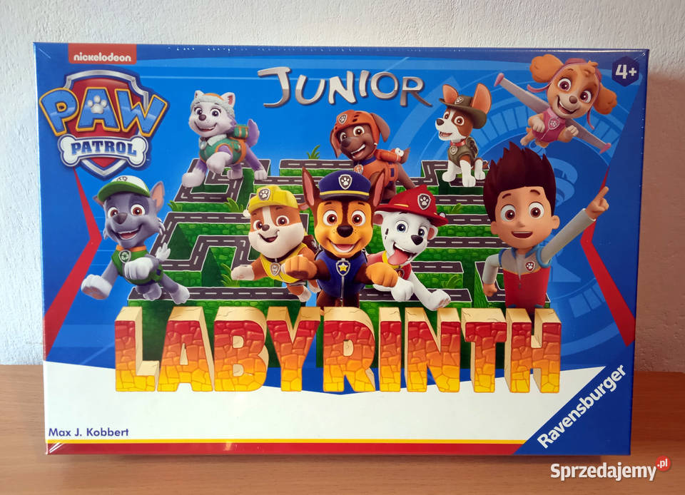 Ravensburger Labyrinth Junior Psi Patrol Edukacyjne wielkopolskie Poznań
