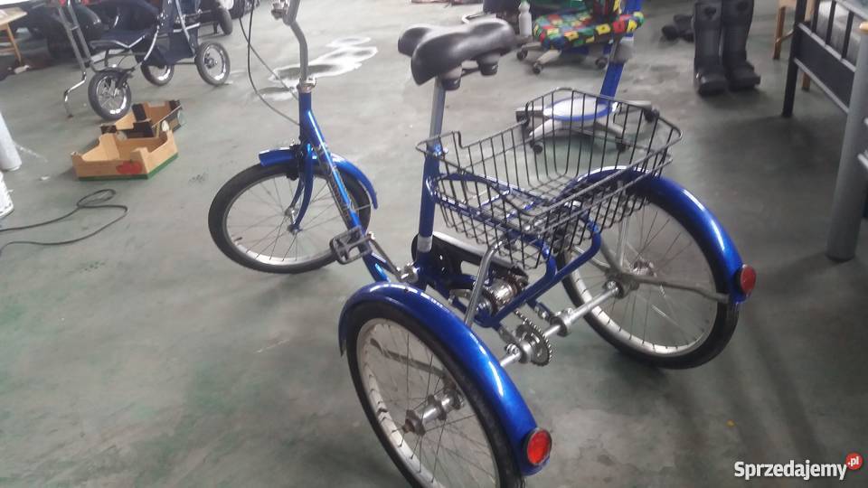 rower trójkołowy rehabilitacyjny Ogrodzieniec