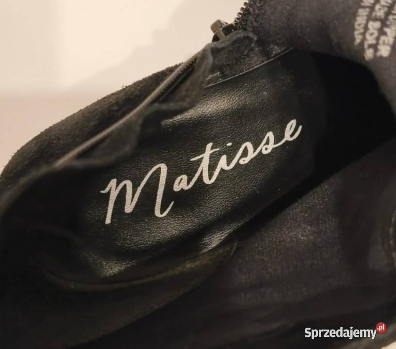 Botki z naturalnego zamszu inna sprzedam