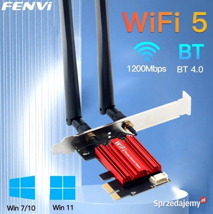 Bezprzewodowa karta WiFi PCIE AC1200 Kraków