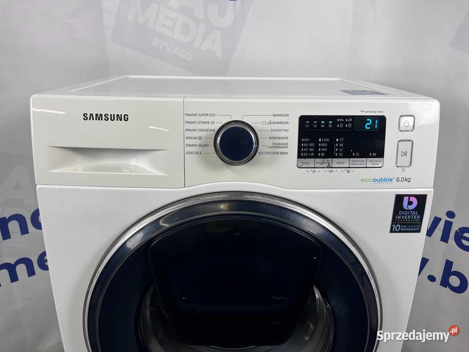Pralka Samsung Ecobubble AddWash Eco 61200A sprzedam